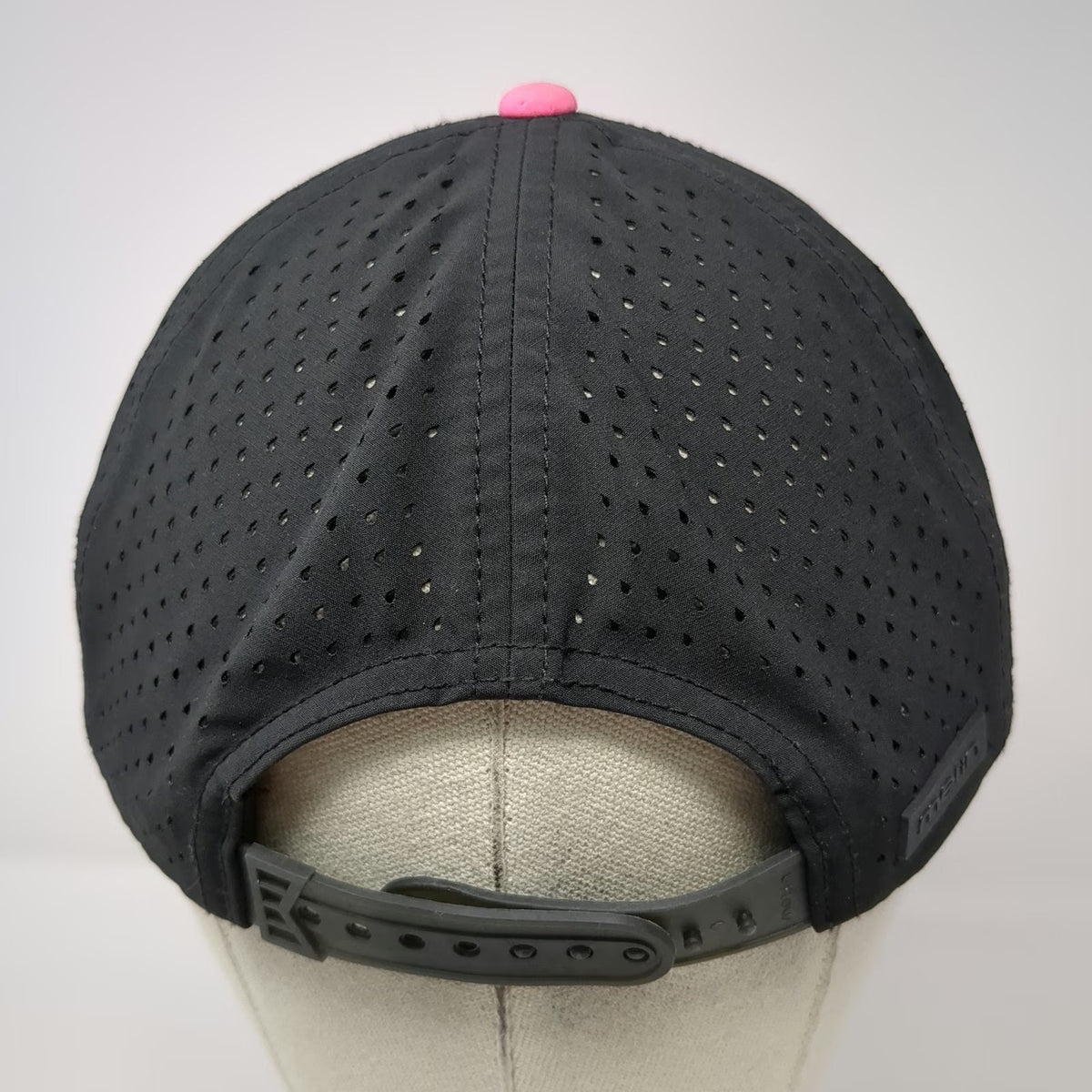 Melin Trucker Hat Pink S Hydro Neon Collection Perforated Snapback Palm Trees