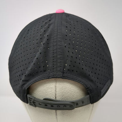Melin Trucker Hat Pink S Hydro Neon Collection Perforated Snapback Palm Trees