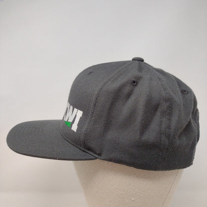 CWI Snapback Hat Gray OSFA Embroidered Adjustable The Classics Yupoong