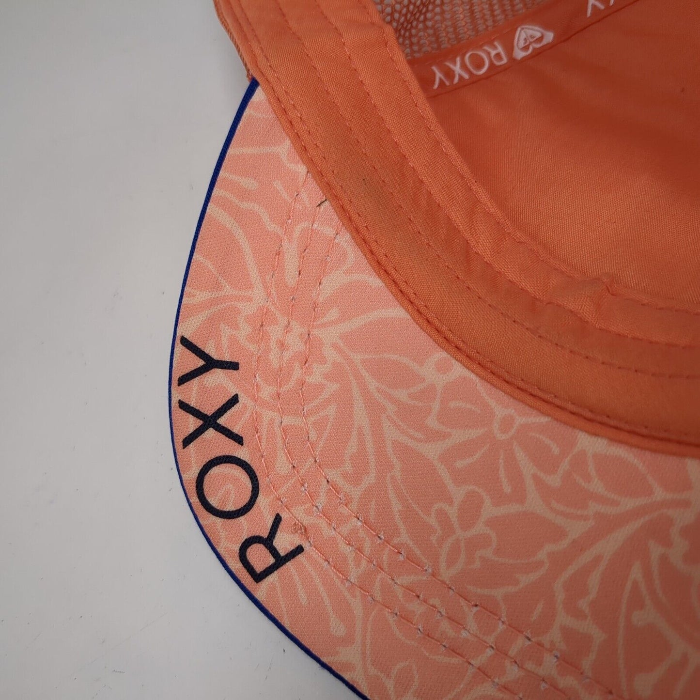 Roxy Surf Snapback Mesh Back Trucker Hat Multi One Size Colorblock