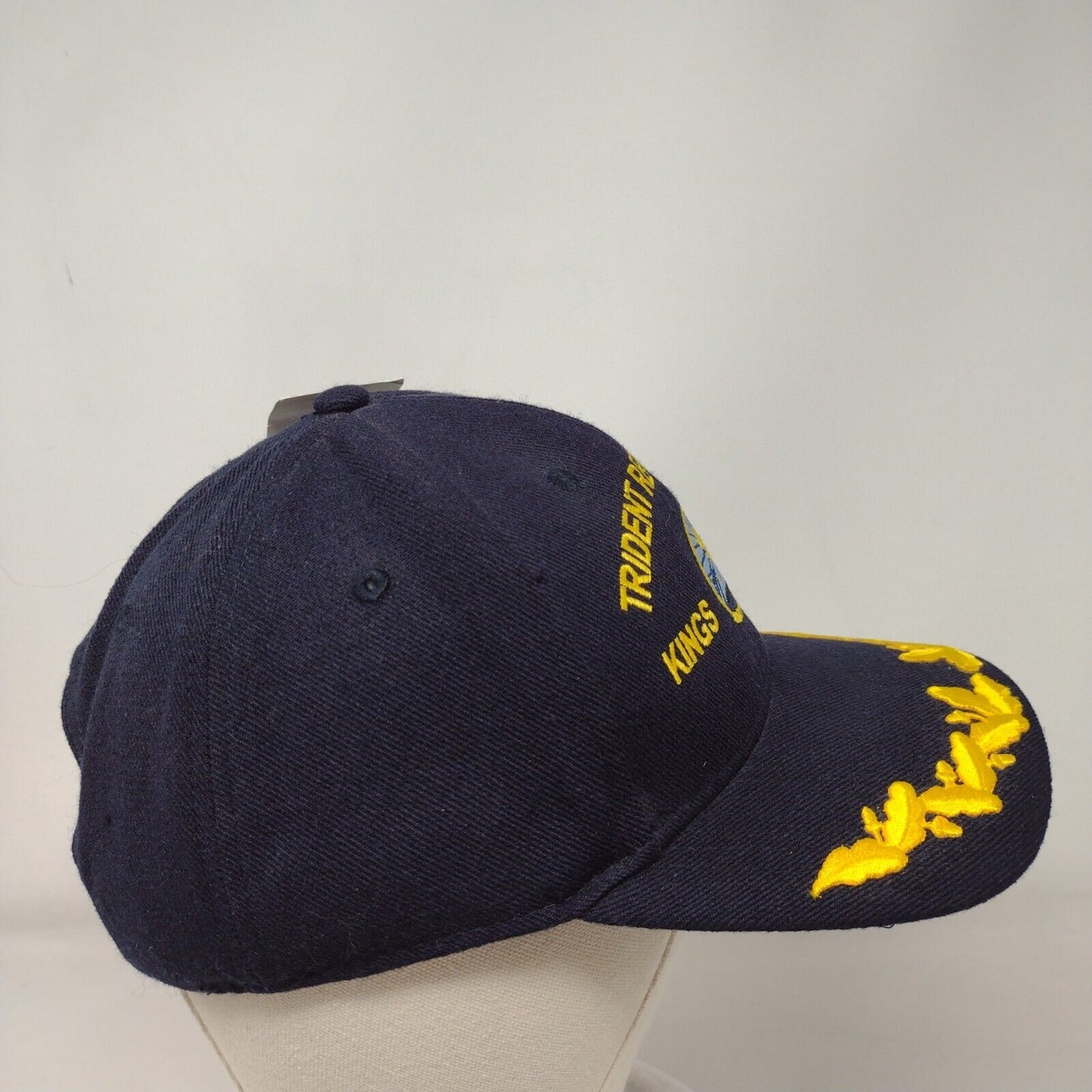 Trident Reef Facility Kings Bay Strapback Hat Blue Embroidered Scrambled Eggs