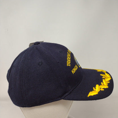 Trident Reef Facility Kings Bay Strapback Hat Blue Embroidered Scrambled Eggs