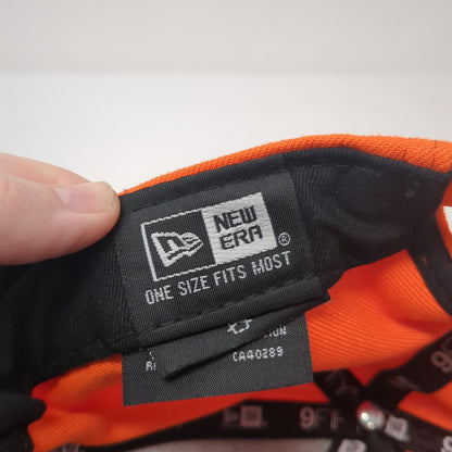 KTM Snapback Hat Orange One Size Adjustable Colorblock New Era 6 Panel