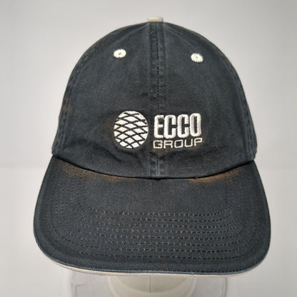 ECCO Group Slideback Hat Black One Size Adjustable Solid Fahrenheit