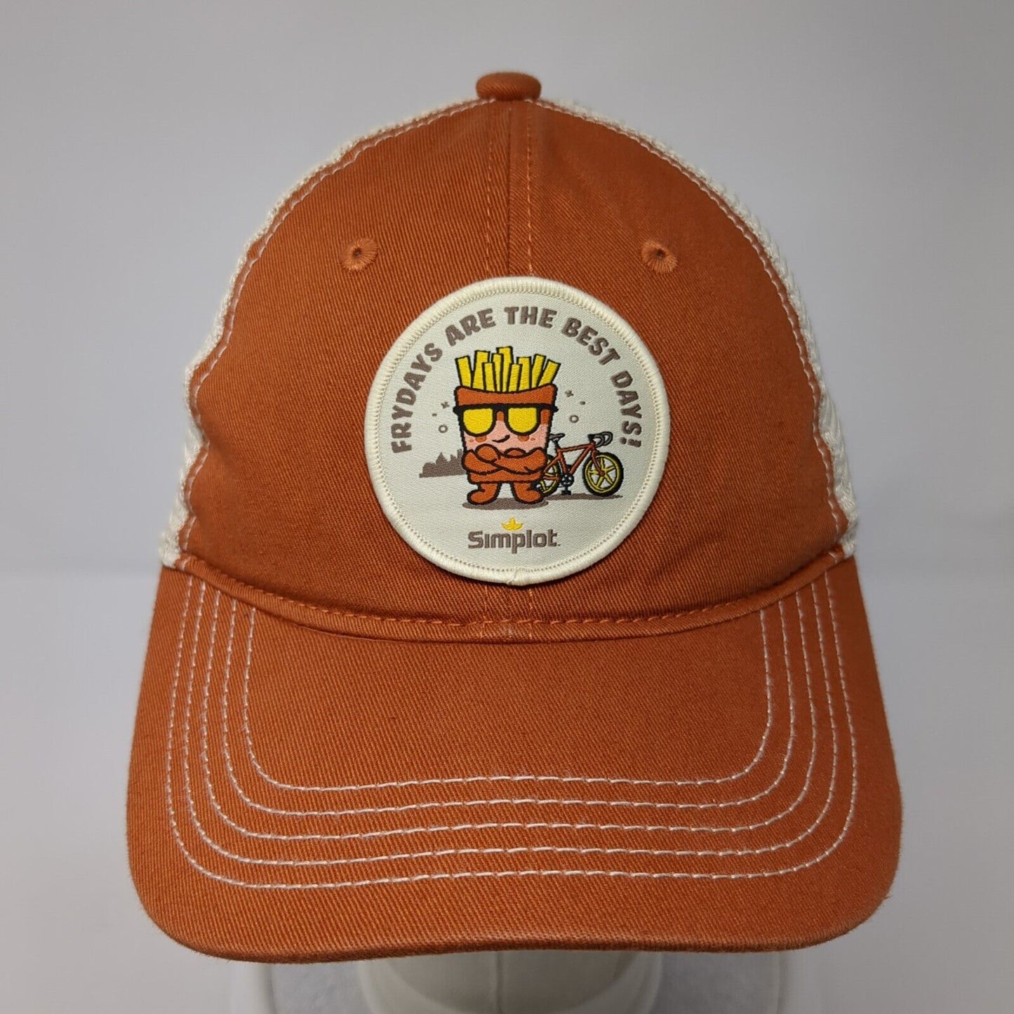 Frydays Are The Best Days Simplot Trucker Hat Multi One Size Mesh Back