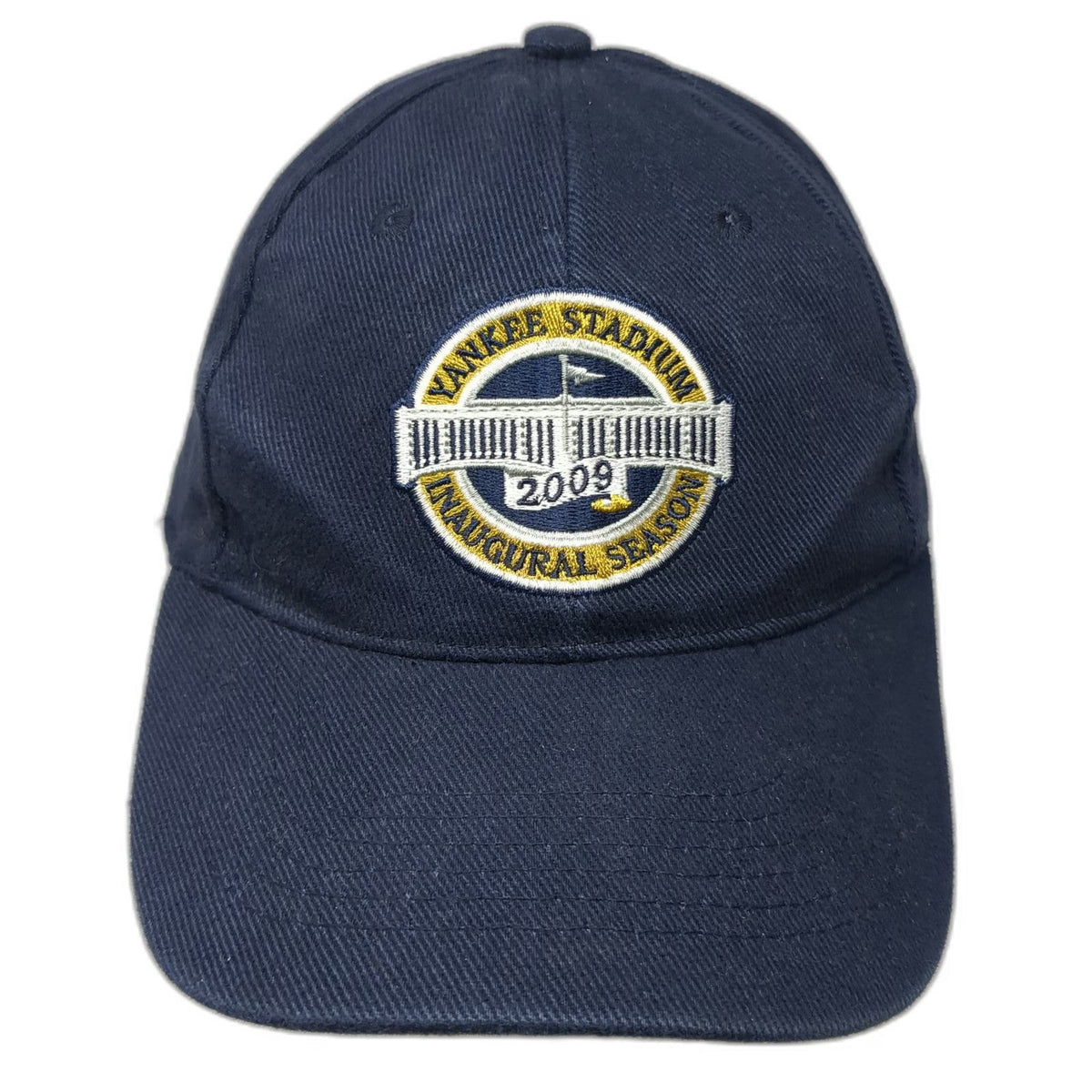 Blue Baseball Cap One Size Yankee Stadium 2009 Inaugural Season H&R Block Hat