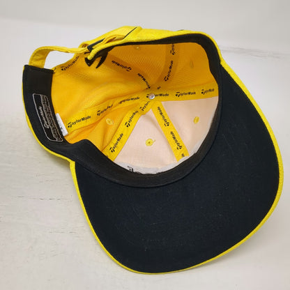 TaylorMade Baseball Cap Yellow One Size Performance Golf RBZ Lethal R Logo Hat