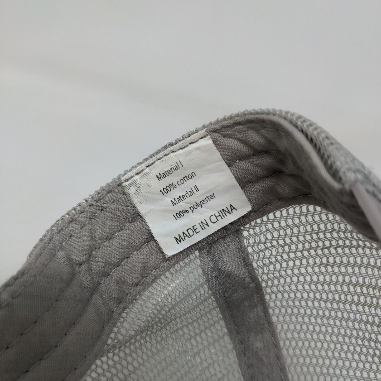 Lowe's 4Pros Snapback Mesh Back Trucker Hat Gray One Size Embroidered