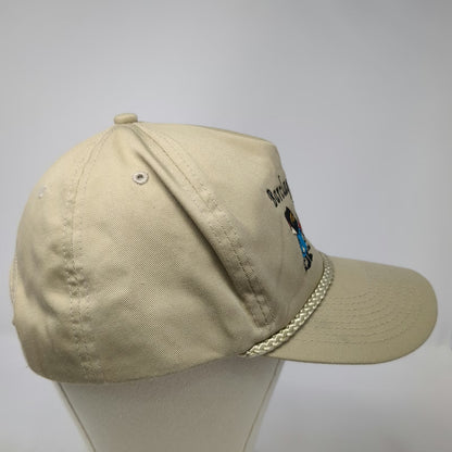 Otto 5 Panel Beige Hat One Size Snapback Rope Barclay Mechanical Paul ID Welder