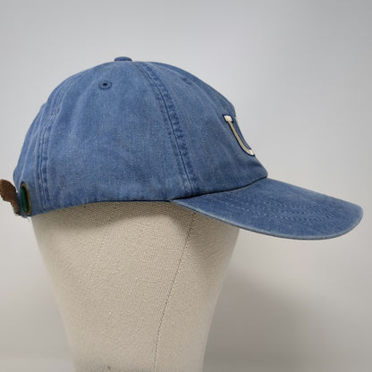 Adams Baseball Cap Blue One Size Strapback Union Bluff Hotel York Beach ME Hat