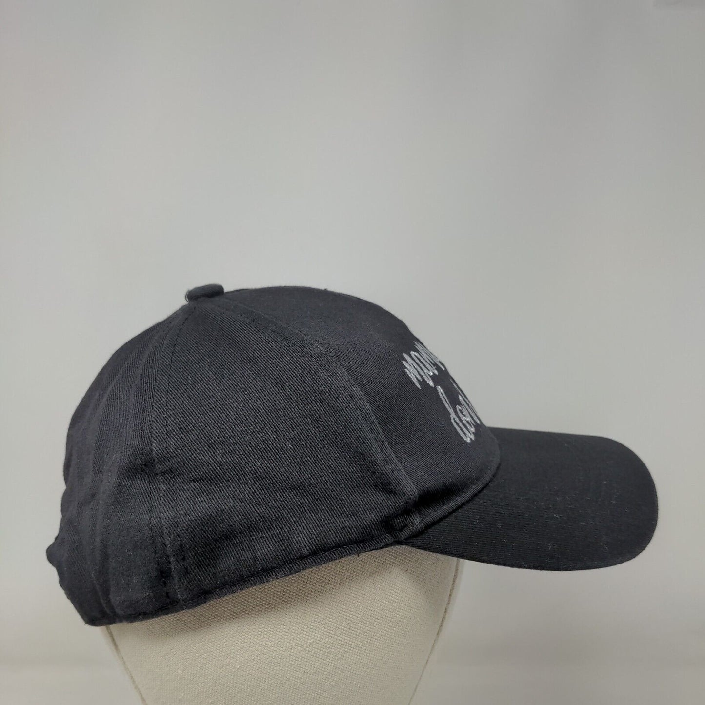 Mama Hair Don't Care Snapback Hat Black One Size Embroidered 6 Panel