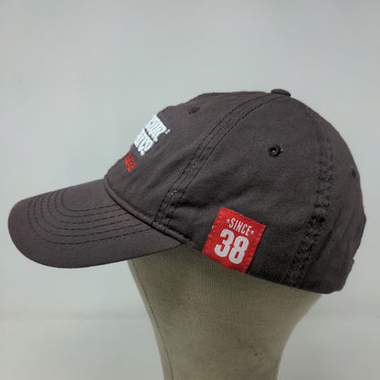 Tractor Supply Co Men's Slideback Hat Gray Adjustable Embroidered Logo Cotton