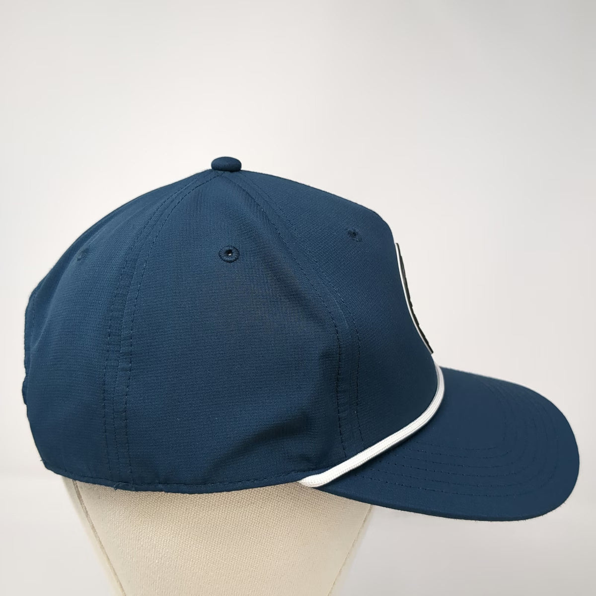 Cap America 5 Panel Blue Hat One Size Idaho Farms For Vets Golf Rope Snapback