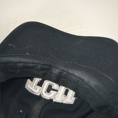 TCU Horned Frogs NCAA '47 Cap Black White One Size OS Slideback Hat Logo Cotton