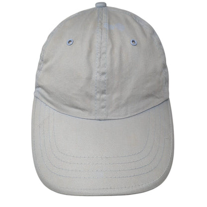 Faded Glory Strapback Hat Blue One Size Adjustable Vented Holes 6 Panel Blank
