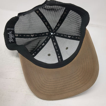 Waggle Trucker Hat Brown One Size Lumberhack Tree Removal Golf Mesh Snapback