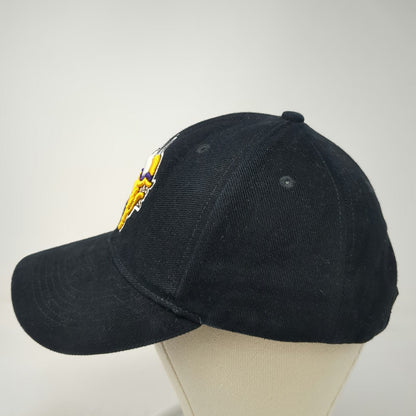 Reebok Baseball Cap Black One Size NFL Minnesota Vikings Corduroy Strapback Hat