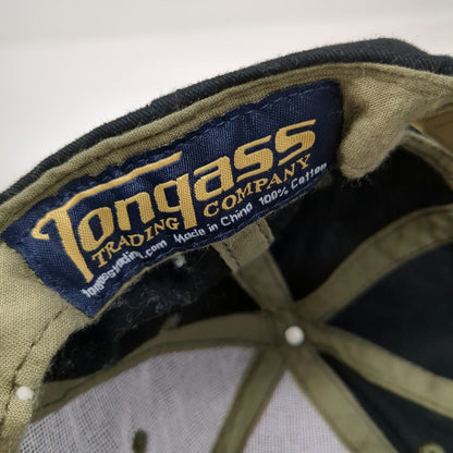 Tongass Trading Company Snapback Black OSFM Alaska Trout Fishing Two Tone Hat