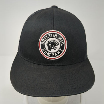 Brixton Mfg. Company Trucker Hat Black One Size Adjustable Mesh Back 6 Panel