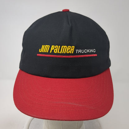 Jim Palmer Trucking Snapback Hat Multi One Size Embroidered Colorblock