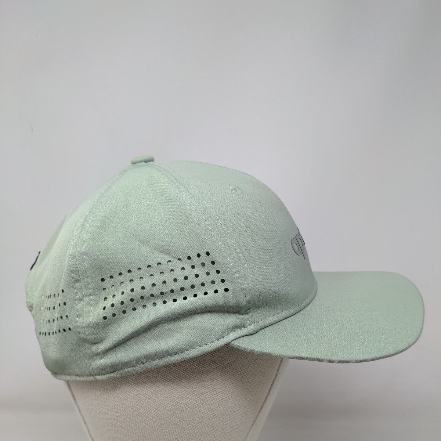 Aptive Environmental Slideback Hat Green One Size Laser Cut 6 Panel