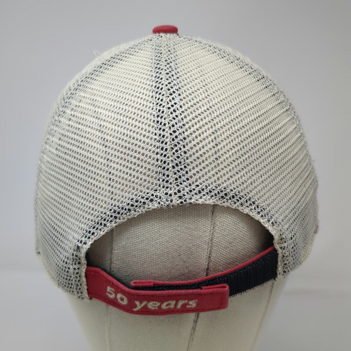 '47 US Open NYC 2018 50 Years Mesh Back Red White Baseball Cap Hat OSFM Tennis