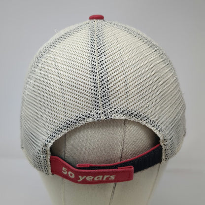 '47 US Open NYC 2018 50 Years Mesh Back Red White Baseball Cap Hat OSFM Tennis