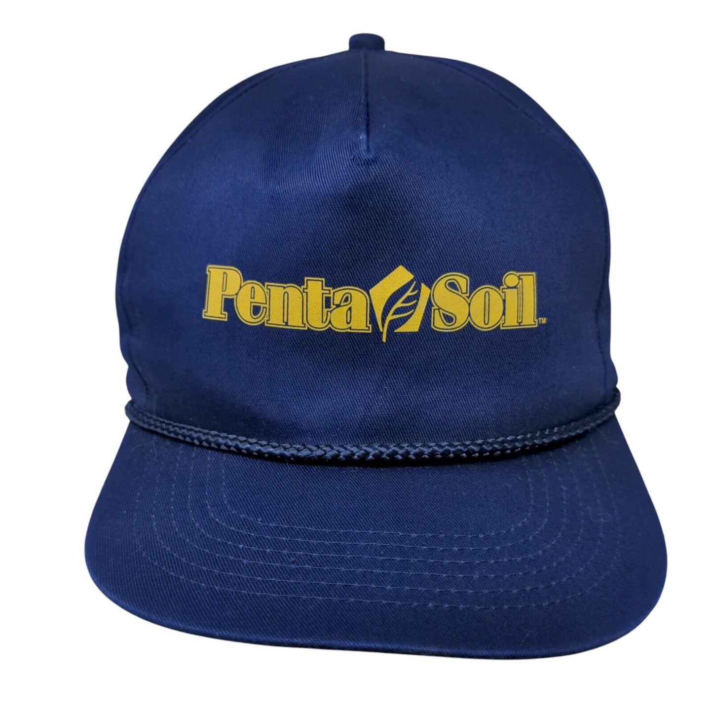 Penta Soil Snapback Rope Hat Blue OSFA Adjustable Solid Vent Holes