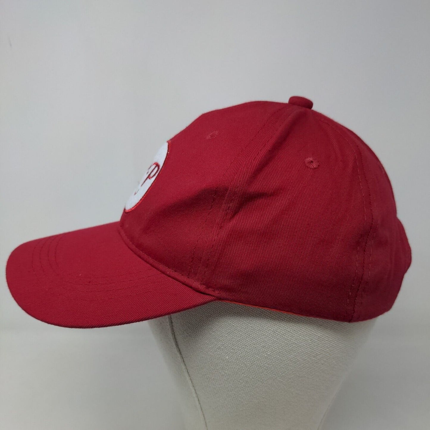 Unbranded Men's Snapback Hat Red Embroidered RP Logo Adjustable