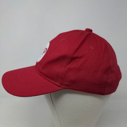Unbranded Men's Snapback Hat Red Embroidered RP Logo Adjustable