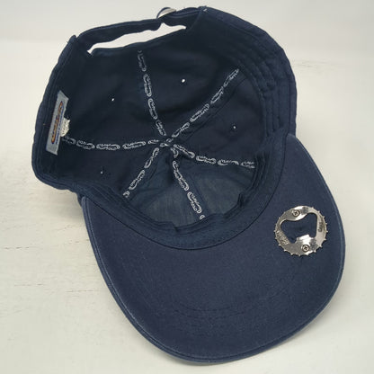 Crazy Shirts Baseball Cap Blue One Size Ugly Tuna Saloona Bottle Opener Hat
