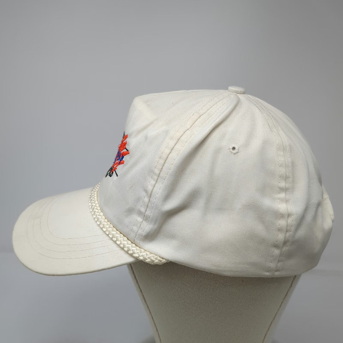 NCAA Sportcap Trucker White 1994 Track Field Championships Rope ID Hat Vintage