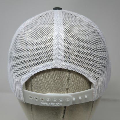 Richardson Trucker Hat Gray S City of Glenns Ferry Mesh Snapback Low Pro 115