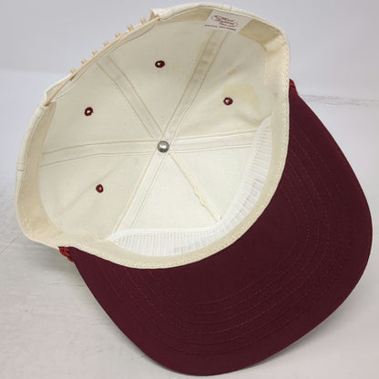 Mad Hatters 5 Panel Hat White Red One Size Prime Inc Springfield Rope Trucking