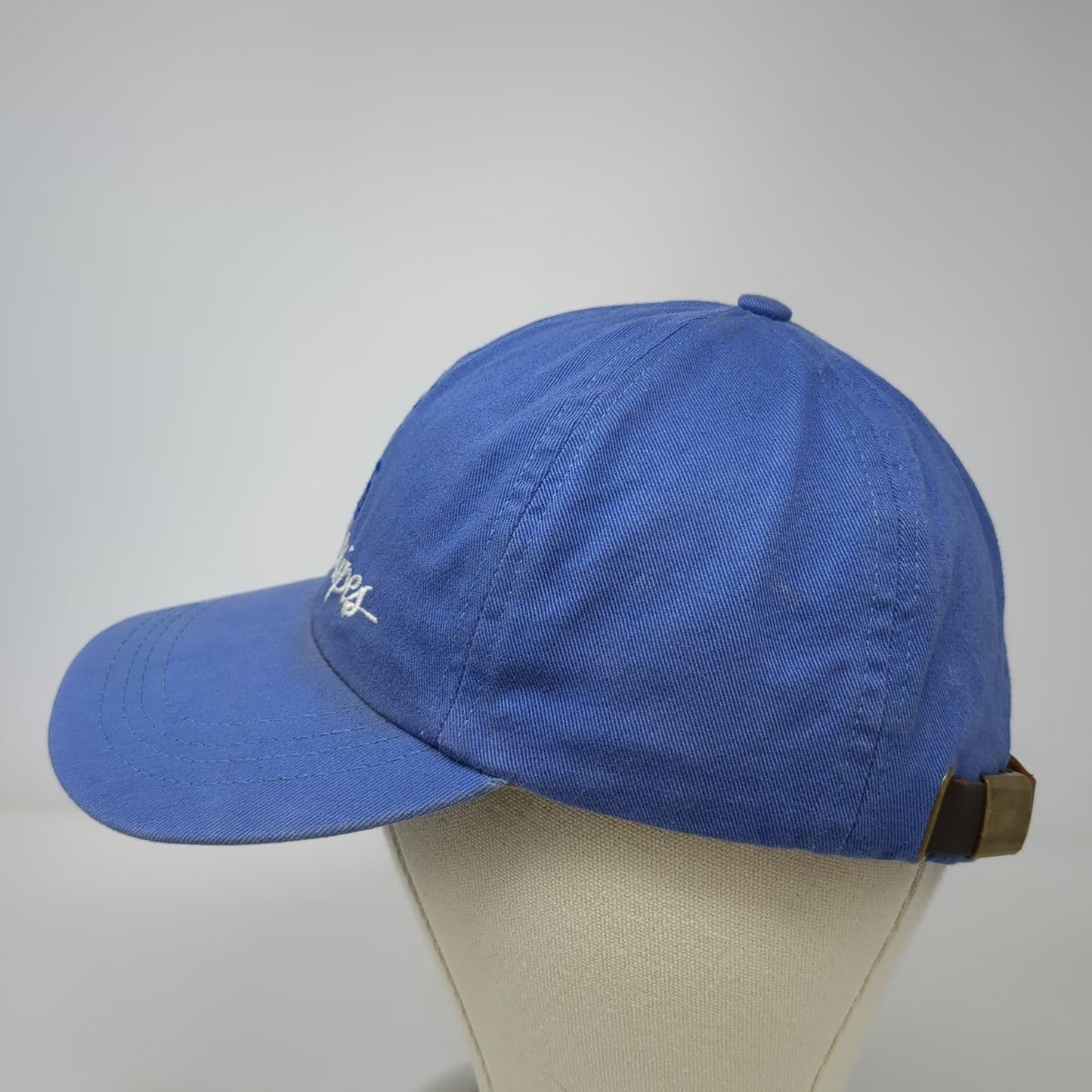 New England Cap Baseball Cap Blue One Size Strapback Hat Stars & Stripes US-55