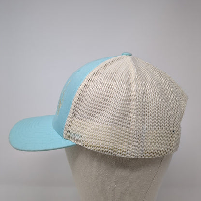 Home Idaho Snapback Trucker Hat Blue M/L Adjustable Mesh Embroidered Richardson