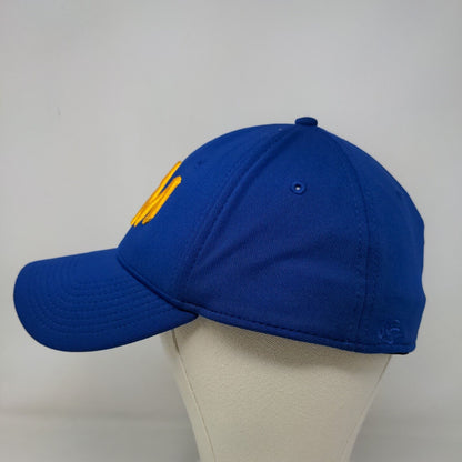OC Sports Men's Fitted Hat Blue Size L/XL Embroidered Cowboy SM Logo