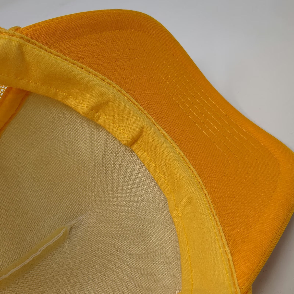 Goofy Foot Maui Hawaii Surf School Trucker Hat Yellow One Size Snapback Wave