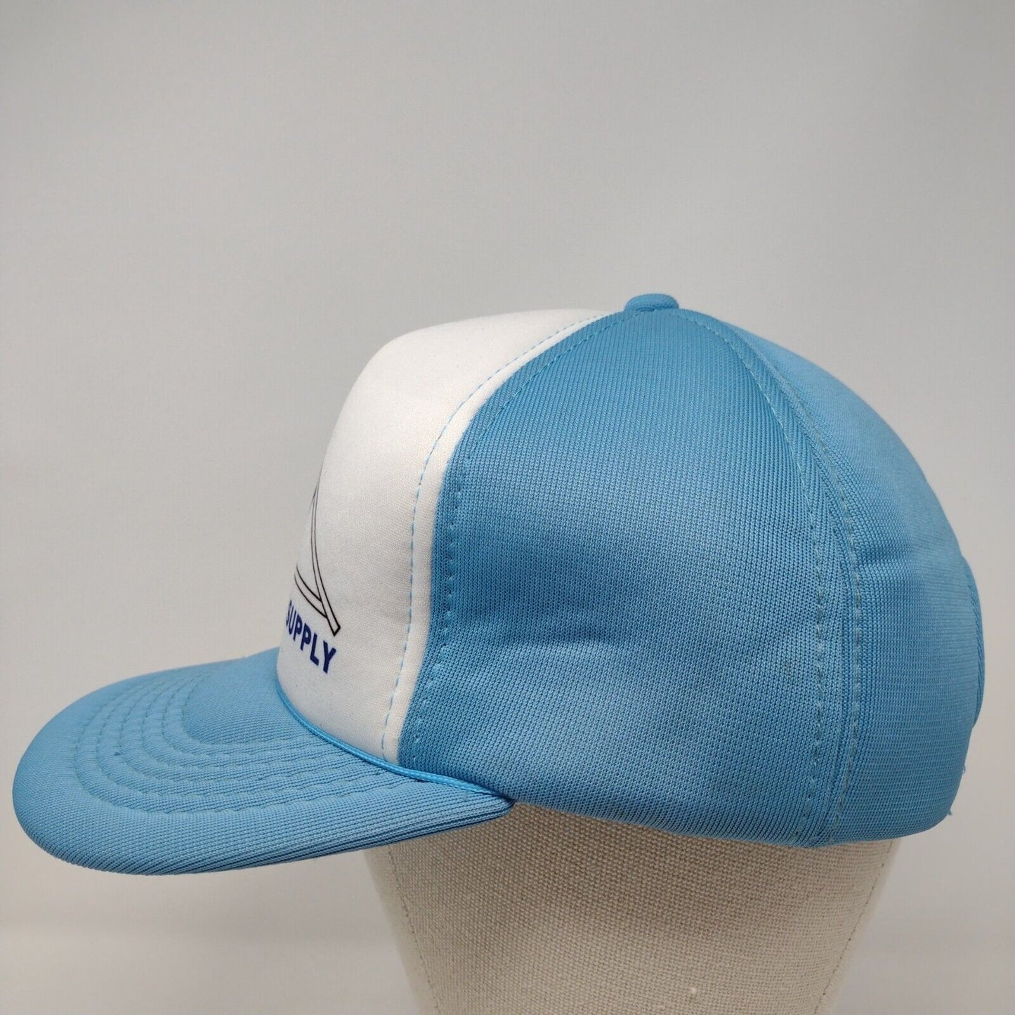Weed Building Supply Snapback Hat Blue OSFA Adjustable Vernon Headliner