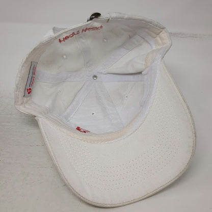 White Baseball Cap One Size American Heart Association Heart Walk Survivor Hat