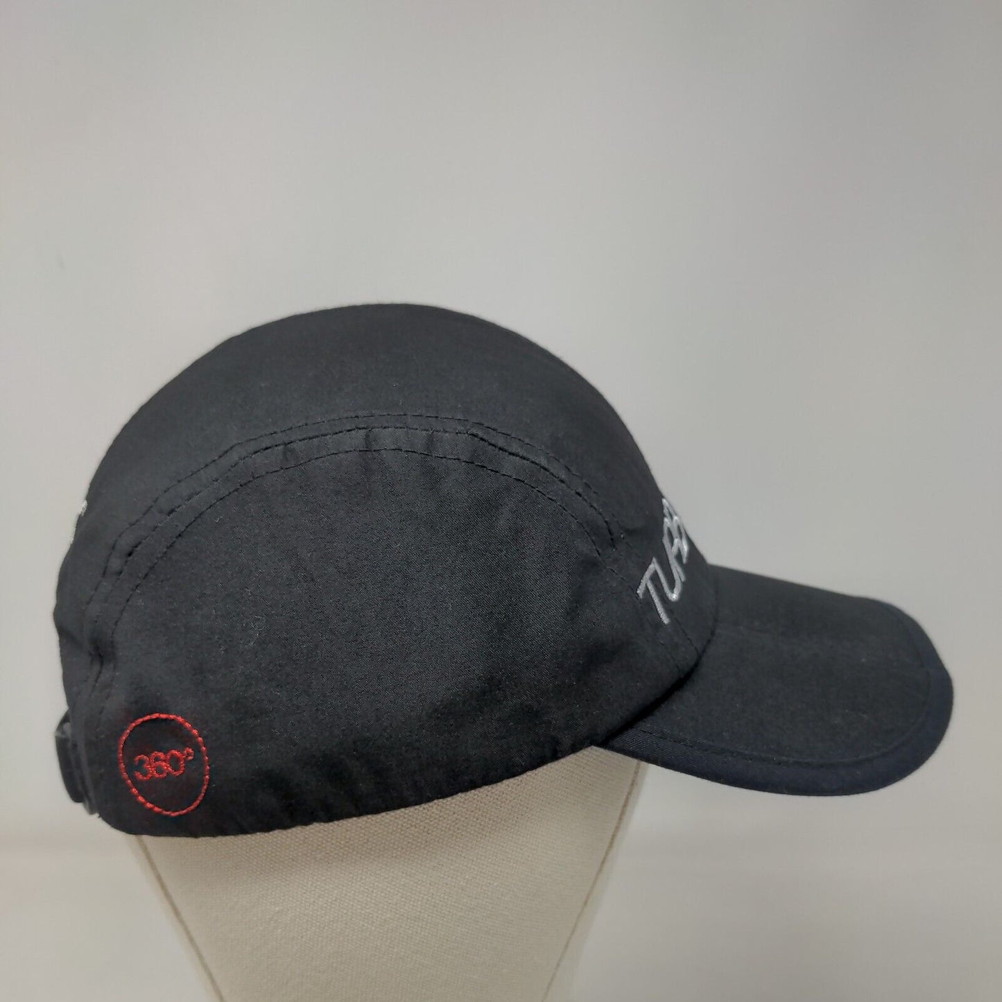 Turboflex 360 Patented Technology Slideback Hat Black One Size Aspex