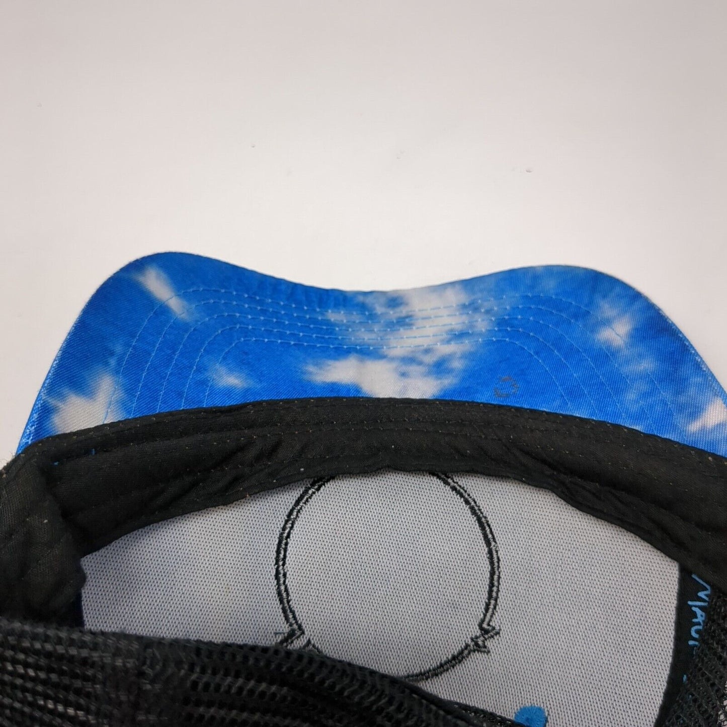 Maui And Sons Snapback Trucker Hat Multi One Size Mesh Back Tie Dye