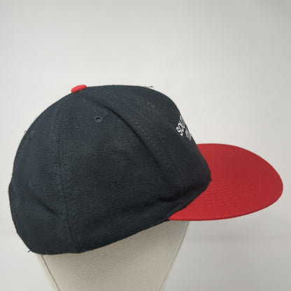 South Middle Mustangs Snapback Hat Black One Size Colorblock Otto