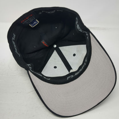 Flexfit Baseball Cap Black XL Fitted Ethereum Crypto Logo Embroidered Hat
