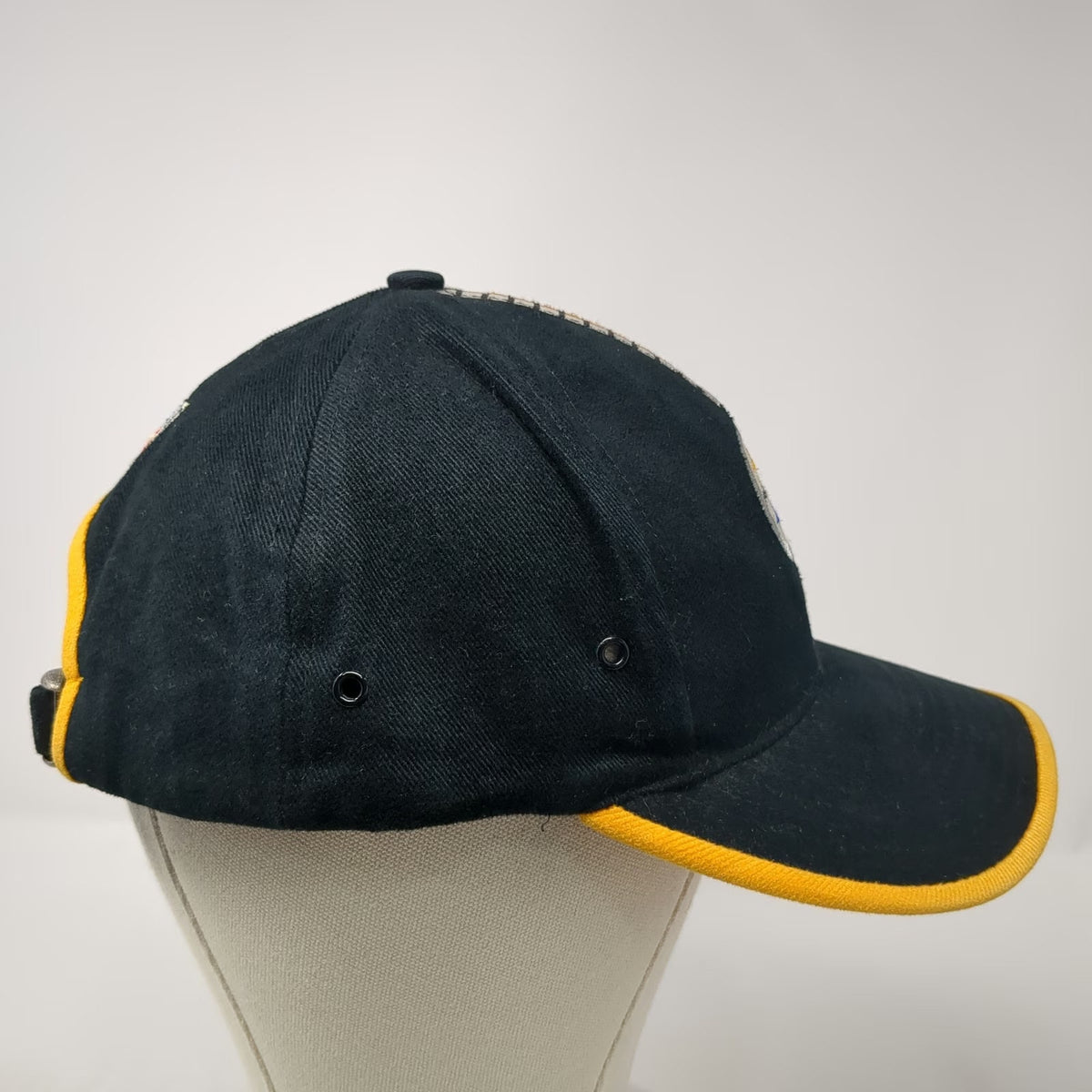Logo Athletic Pittsburgh Steelers NFL Hat Black One Size Cap Slideback Pro Line