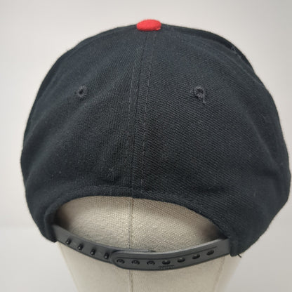 South Middle Mustangs Snapback Hat Black One Size Colorblock Otto