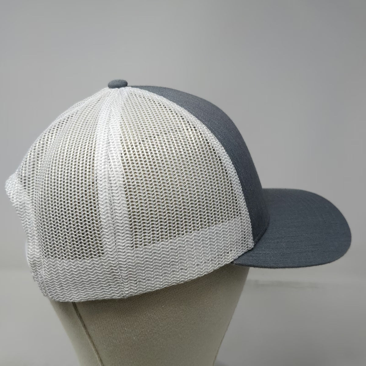 Cap America Trucker Hat Gray One Size Alliance RV Embroidered Mesh Snapback