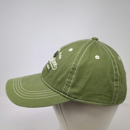 Prairie Mountain Baseball Cap Green One Size Yellowstone National Park Bison Hat