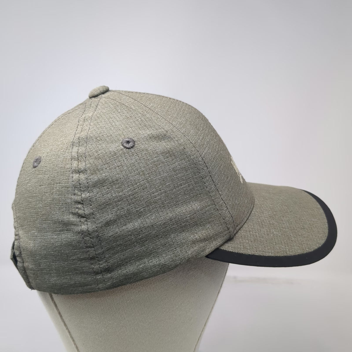 OGIO Baseball Cap Gray One Size Monticello Wealth Management Strapback Hat
