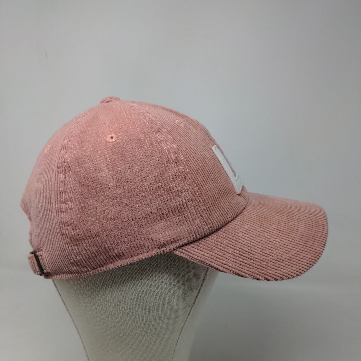 American Needle Women's Slideback Hat Pink Adjustable Corduroy